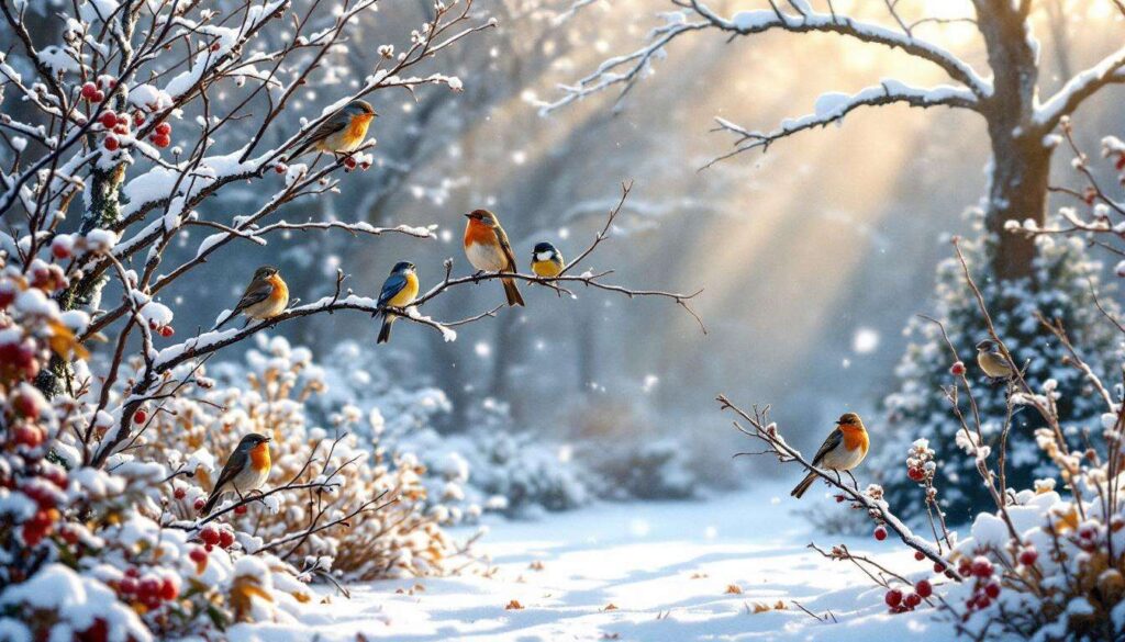 Ces oiseaux à observer en hiver dans nos jardins : quand et comment les voir