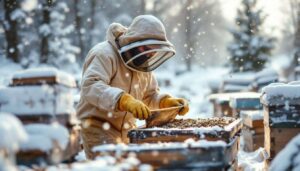 Jura. Comment cet apiculteur protège ses abeilles du froid et de la neige