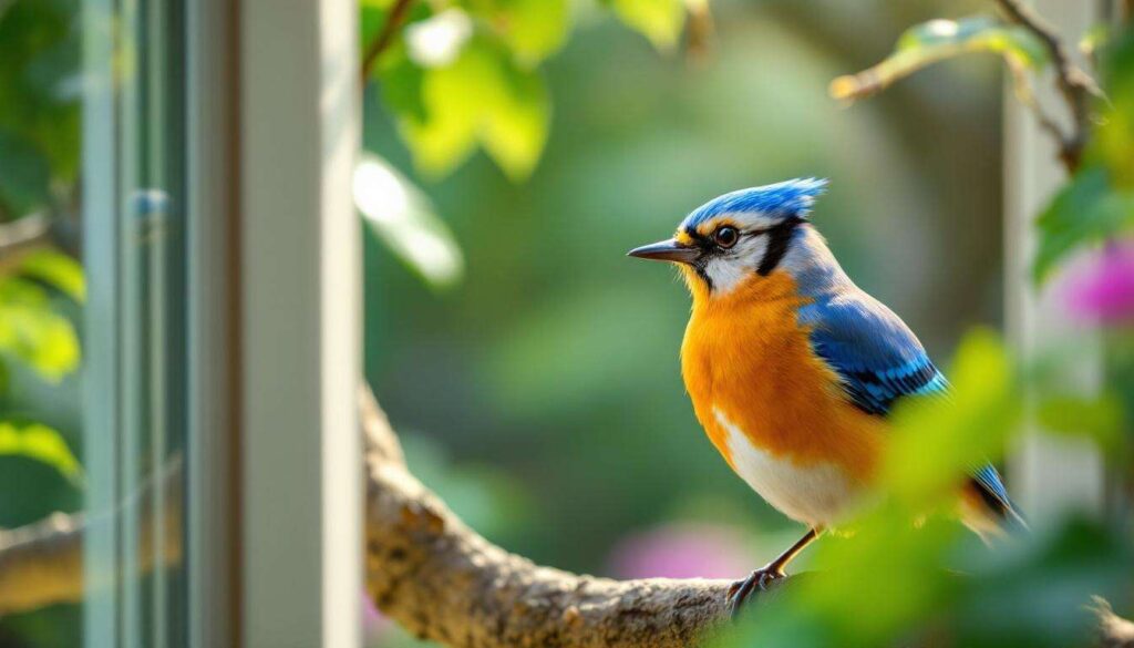 Cet oiseau ne frappe pas la vitre par hasard : voici quoi faire pour l’aider