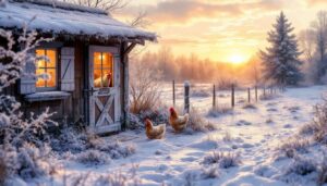 Le geste crucial oublié par 80 % des éleveurs pour protéger leurs poules du froid hivernal