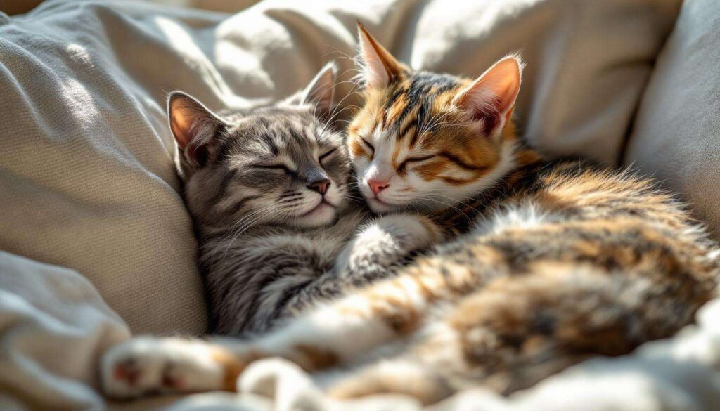 Qui du chat mâle ou de la chatte est le plus affectueux ?