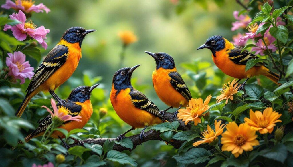 Pourquoi des orites ont-elles choisi votre jardin ? Découvrez ces charmants oiseaux aux plumes colorées