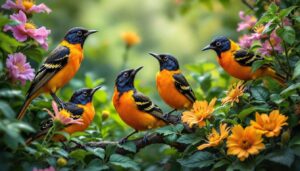 Pourquoi des orites ont-elles choisi votre jardin ? Découvrez ces charmants oiseaux aux plumes colorées