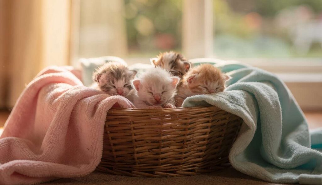 Naturellement, à quelle période de l’année naissent les chatons ?