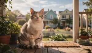 Connu et aimé de ses voisins, ce chat au grand cœur mène une vie bien plus riche que son adoptante ne l’imaginait